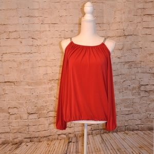 Michael Kors Red Blouse